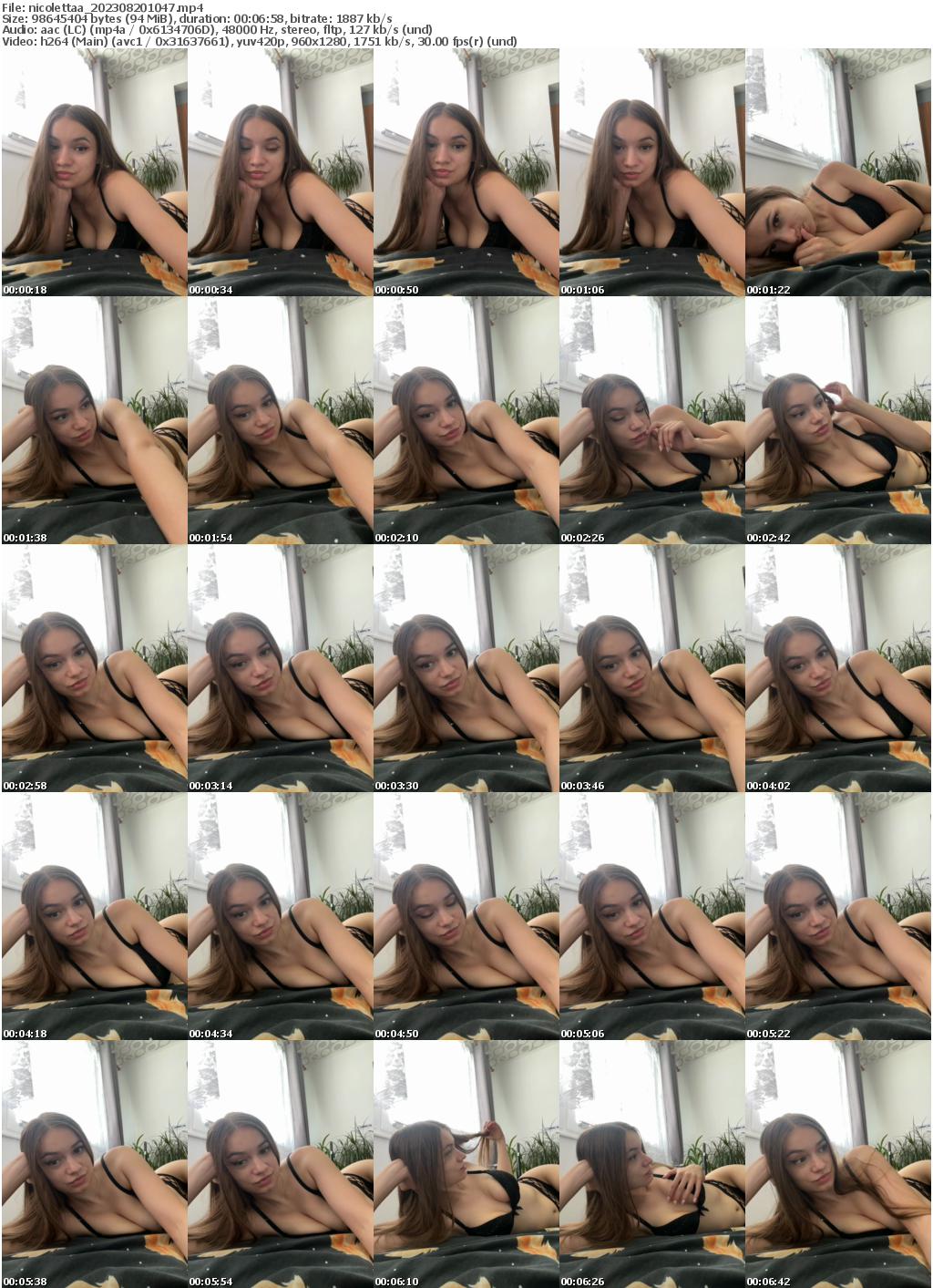 Preview thumb from nicolettaa on 2023-08-20 @ bongacams