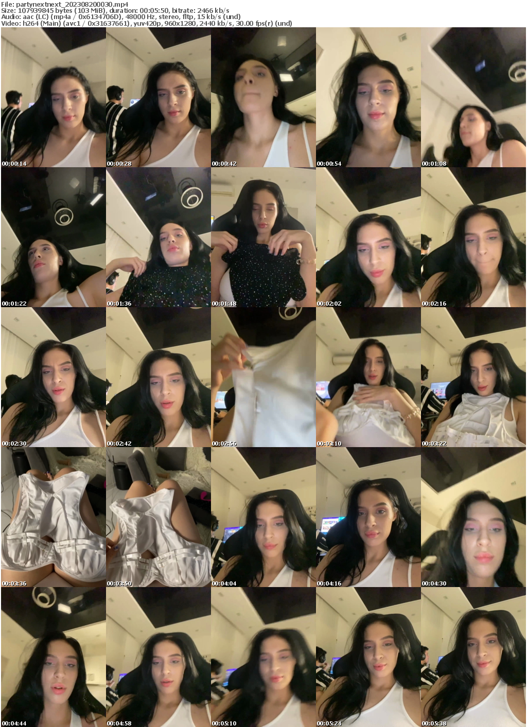 Preview thumb from partynextnext on 2023-08-20 @ bongacams