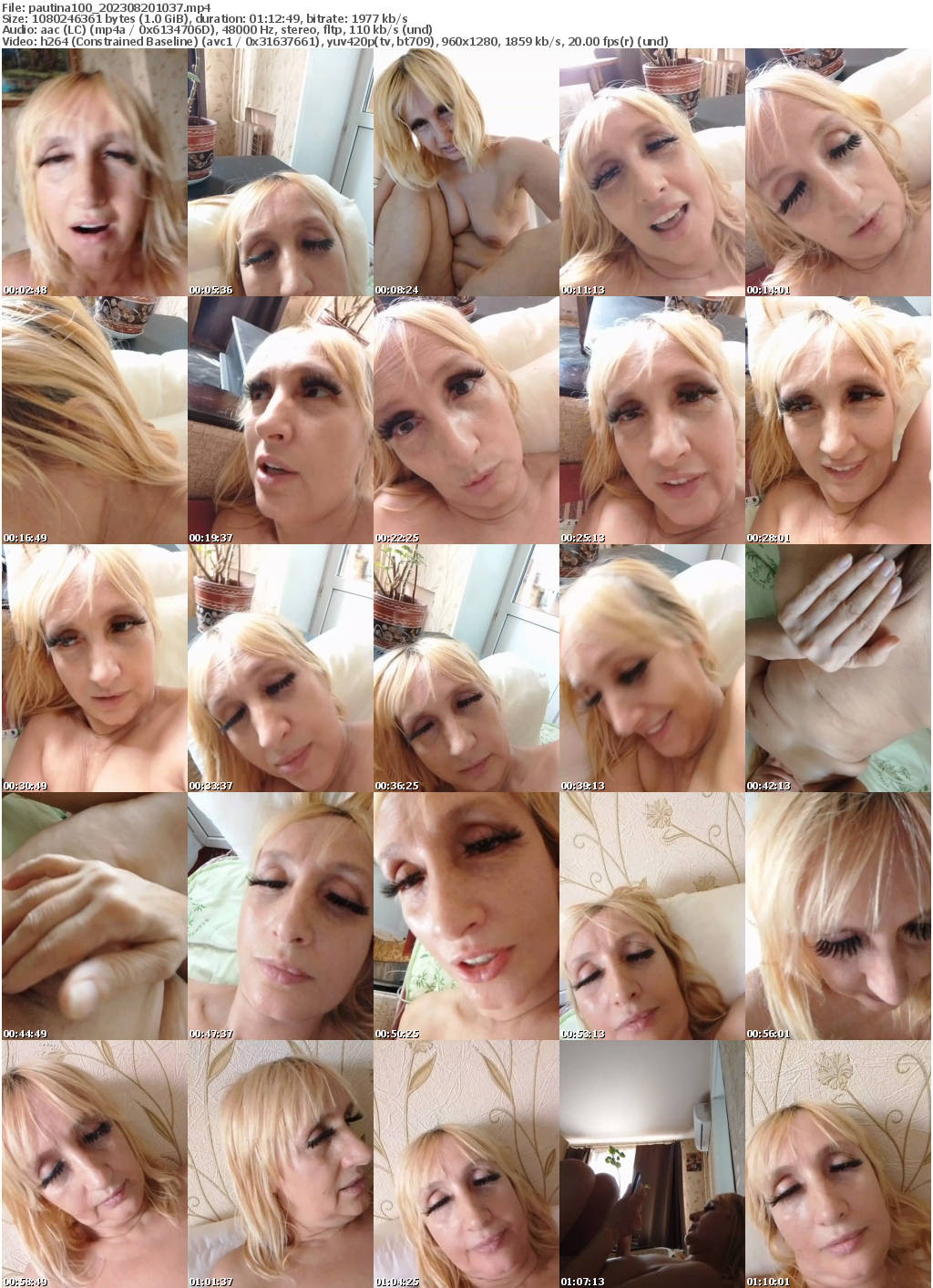 Preview thumb from pautina100 on 2023-08-20 @ bongacams