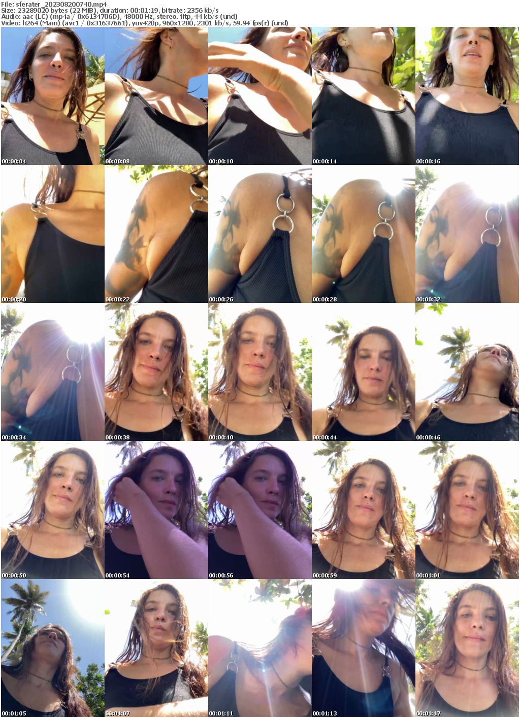 Preview thumb from sferater on 2023-08-20 @ bongacams