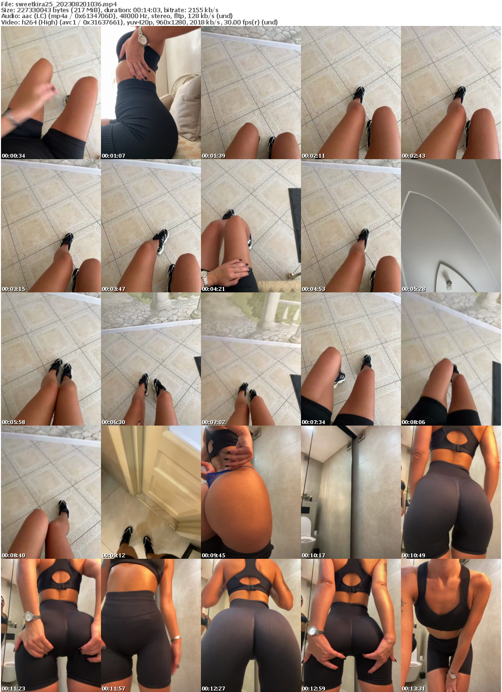 Preview thumb from sweetkira25 on 2023-08-20 @ bongacams