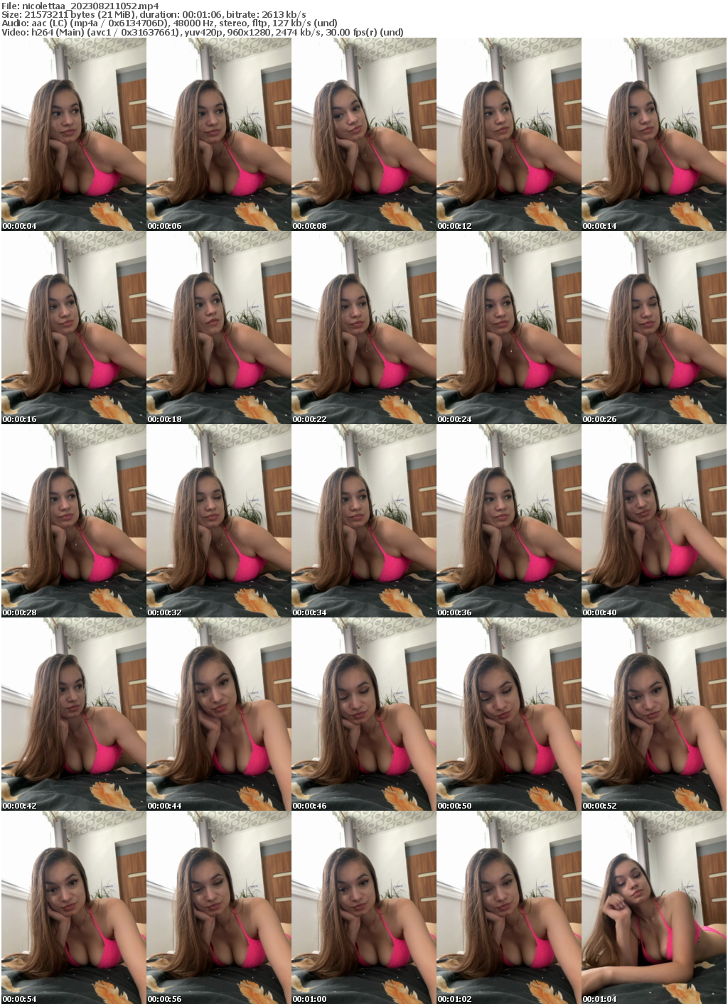 Preview thumb from nicolettaa on 2023-08-21 @ bongacams