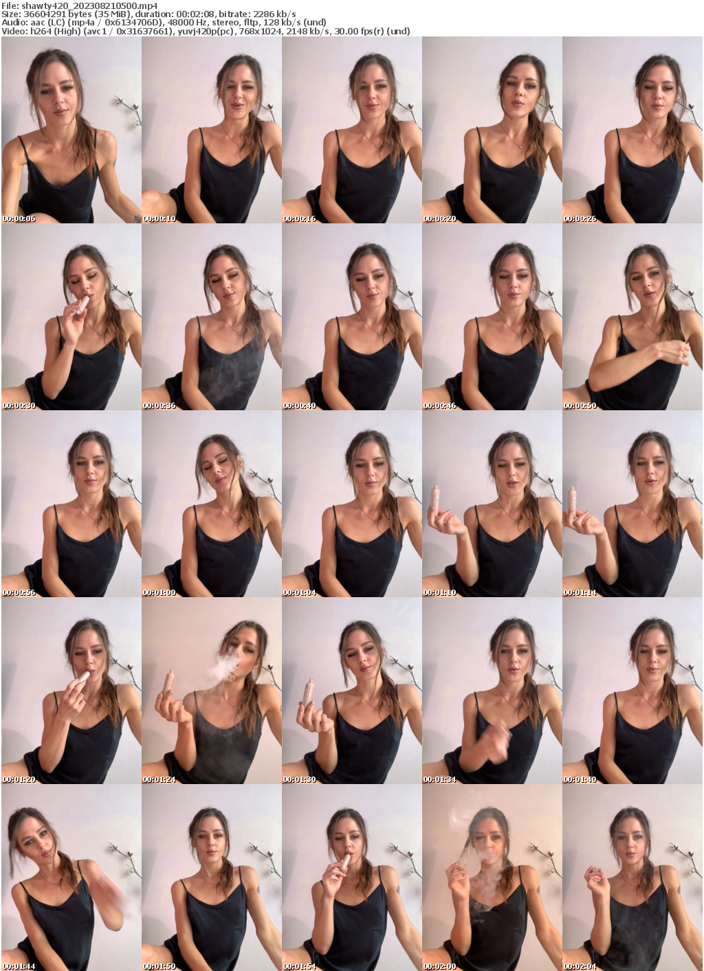 Preview thumb from shawty420 on 2023-08-21 @ bongacams