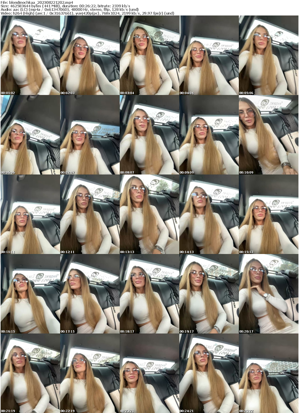 Preview thumb from blondinochkaa on 2023-08-22 @ bongacams