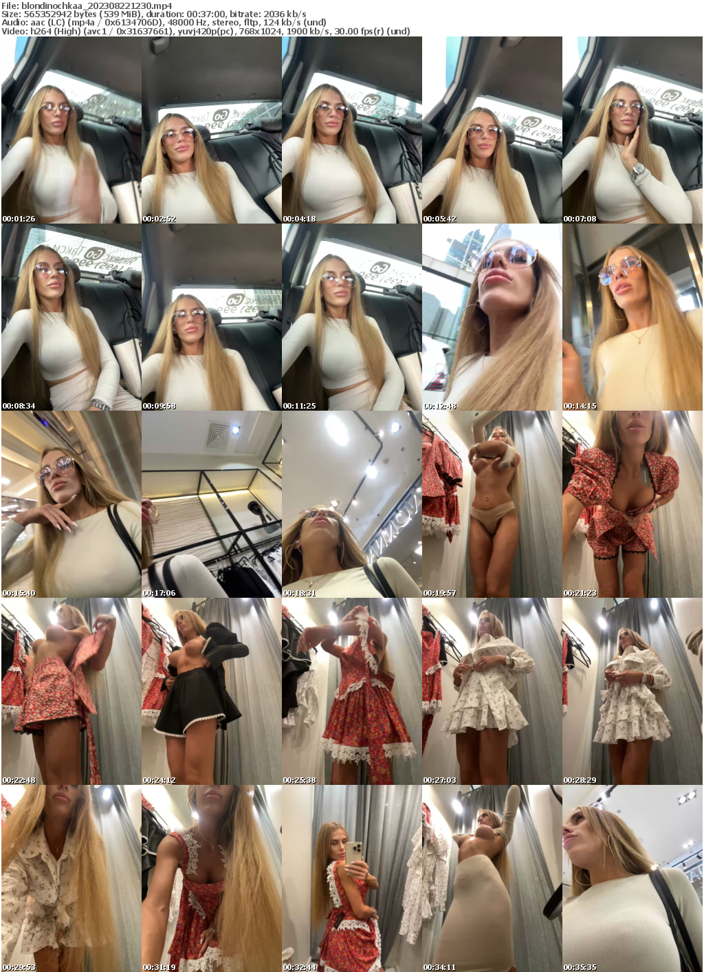 Preview thumb from blondinochkaa on 2023-08-22 @ bongacams