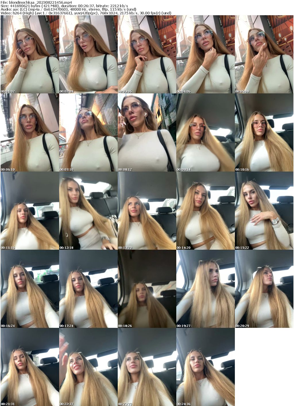 Preview thumb from blondinochkaa on 2023-08-22 @ bongacams