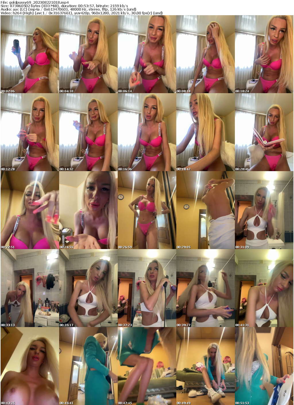 Preview thumb from goldpussy69 on 2023-08-22 @ bongacams