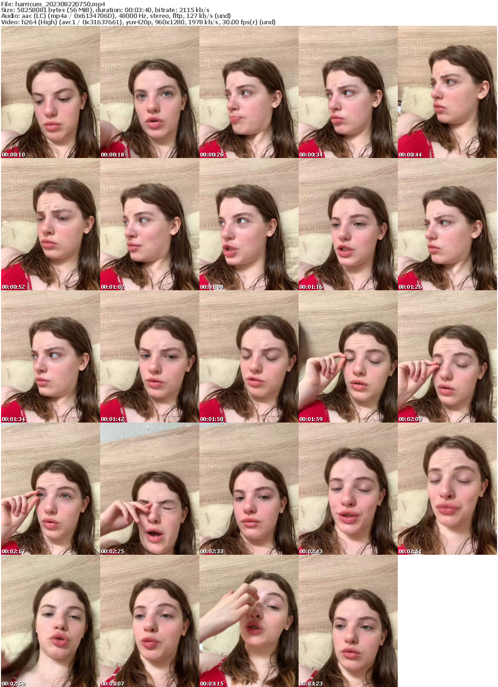 Preview thumb from harricum on 2023-08-22 @ bongacams