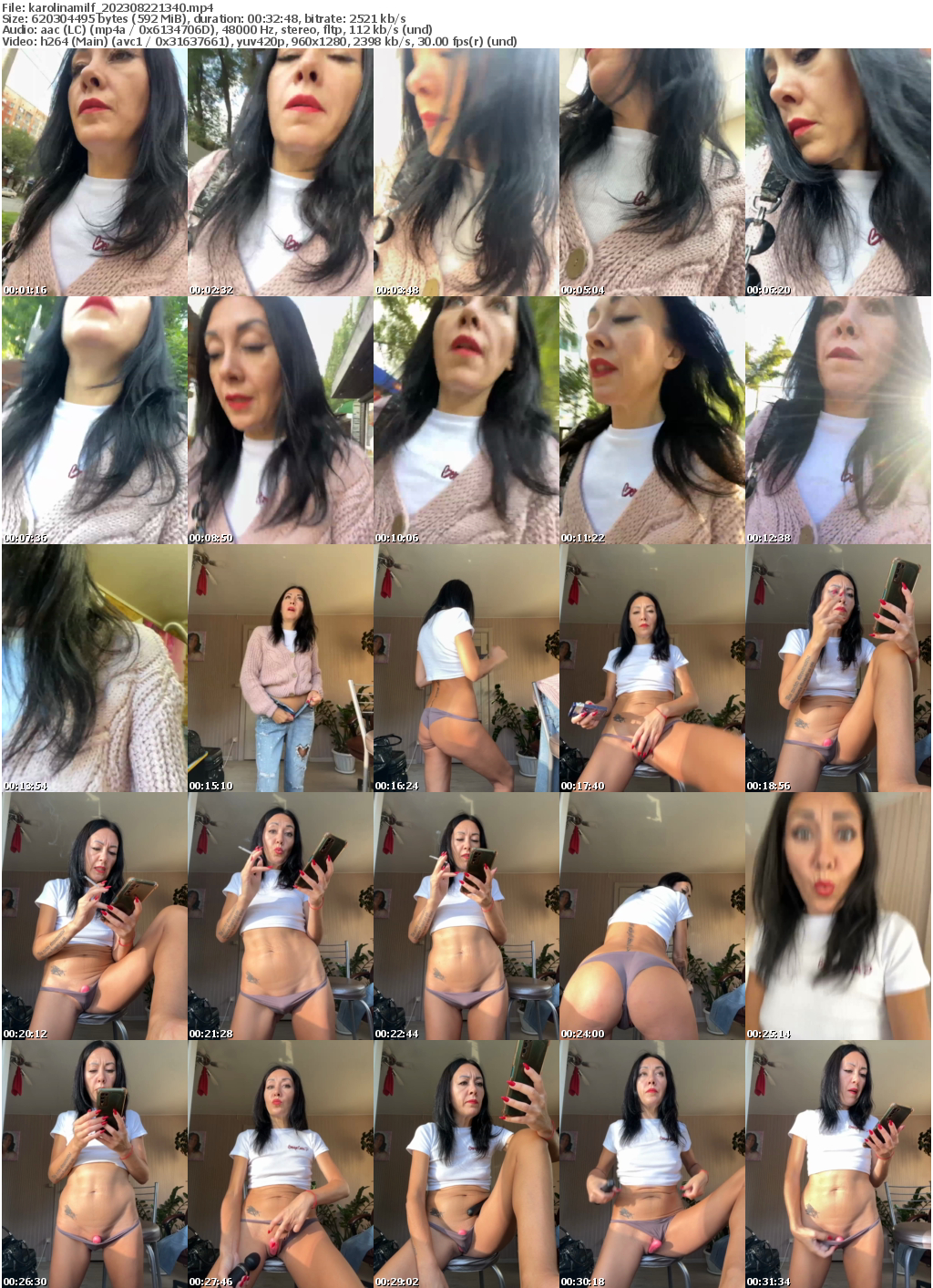 Preview thumb from karolinamilf on 2023-08-22 @ bongacams