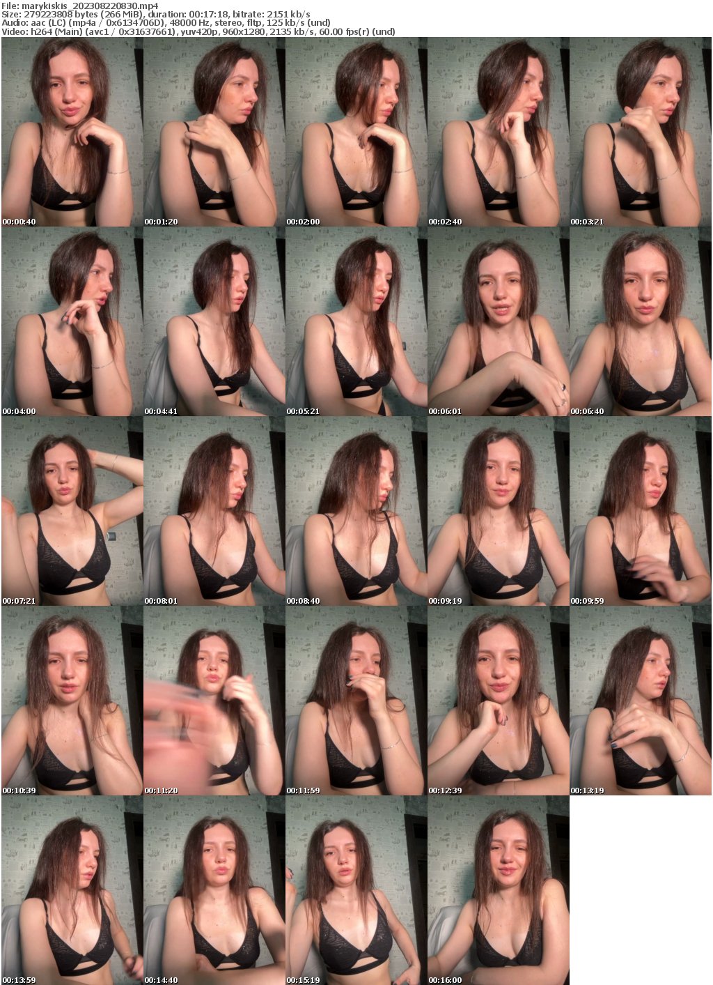 Preview thumb from marykiskis on 2023-08-22 @ bongacams