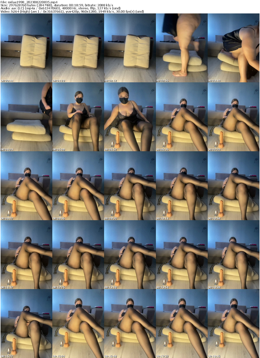 Preview thumb from milaa1998 on 2023-08-22 @ bongacams