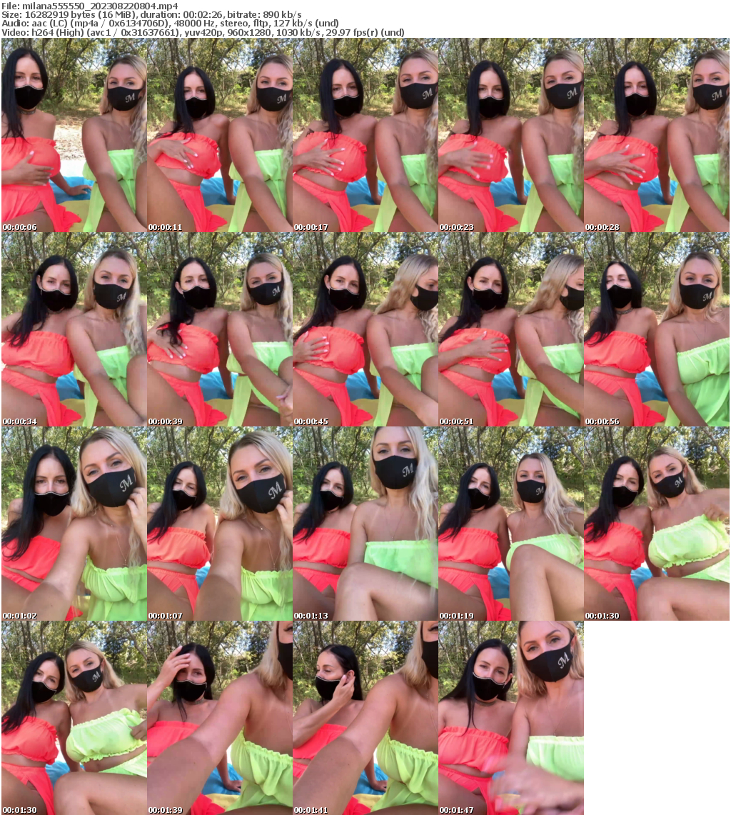 Preview thumb from milana555550 on 2023-08-22 @ bongacams