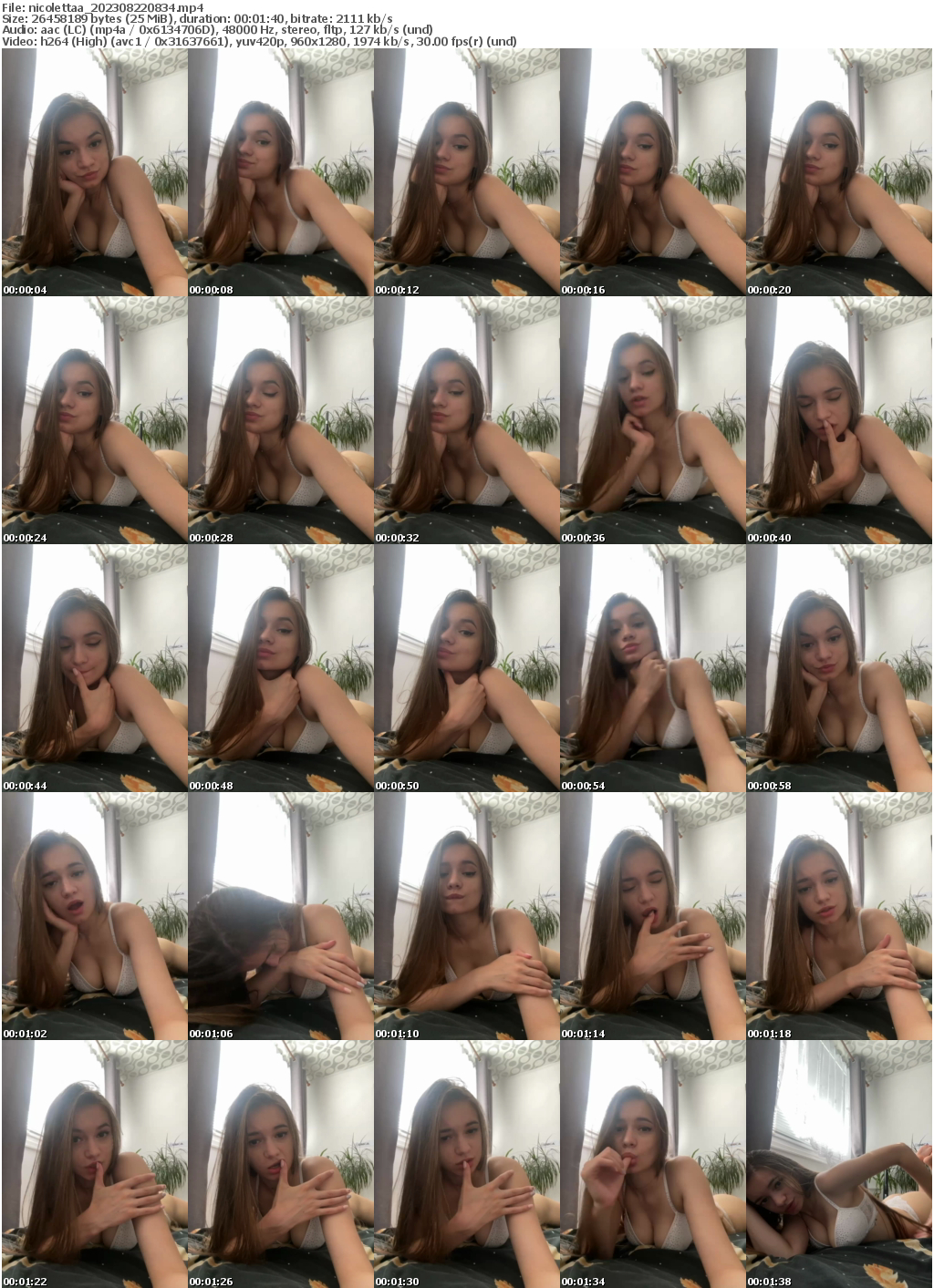 Preview thumb from nicolettaa on 2023-08-22 @ bongacams