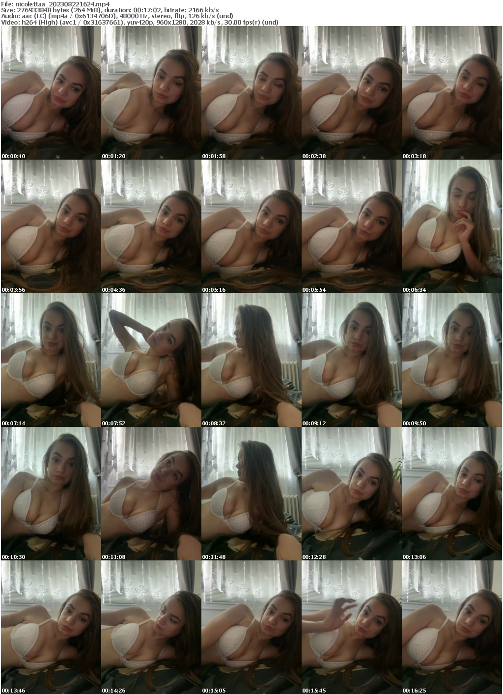 Preview thumb from nicolettaa on 2023-08-22 @ bongacams