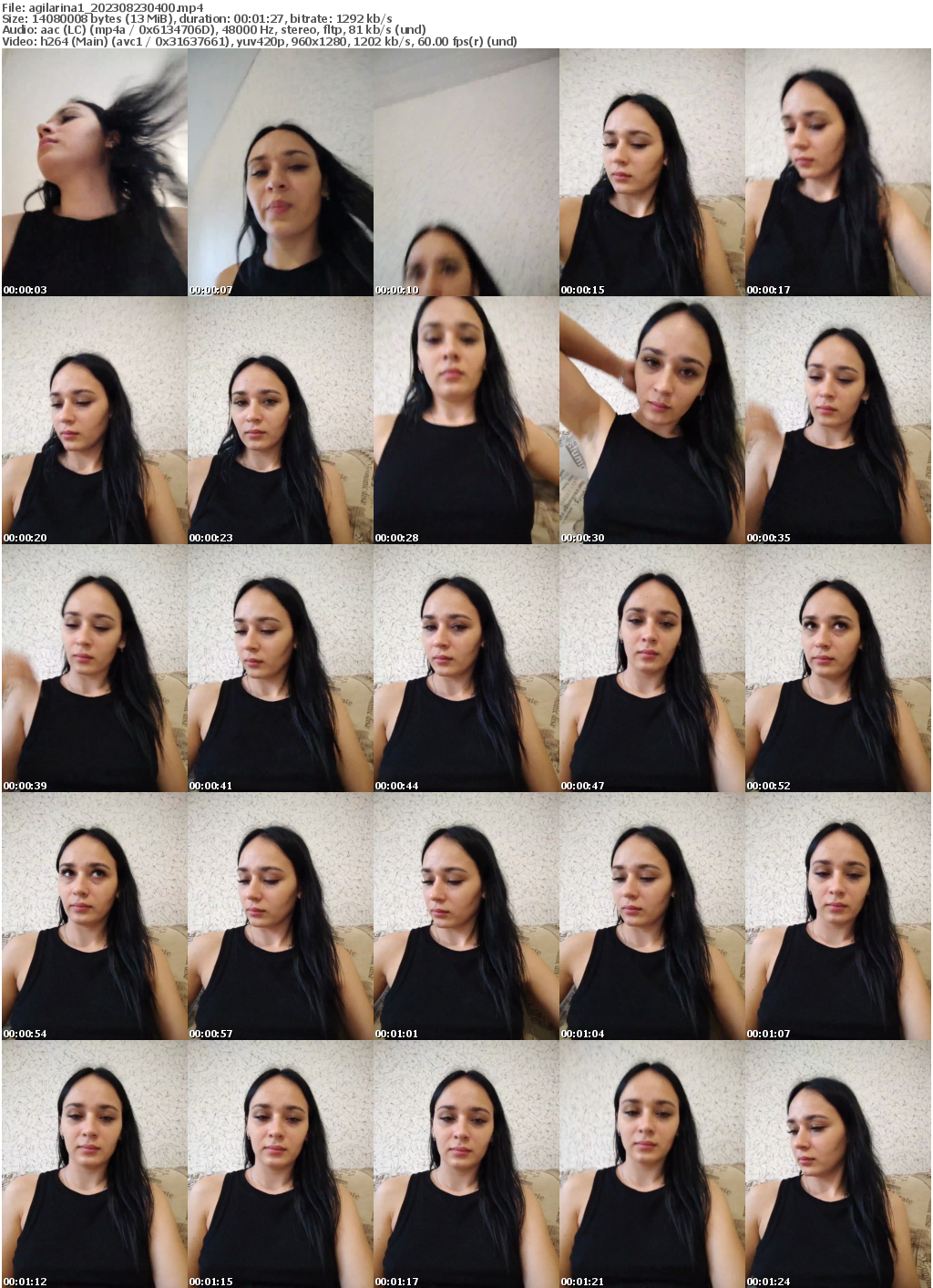 Preview thumb from agilarina1 on 2023-08-23 @ bongacams