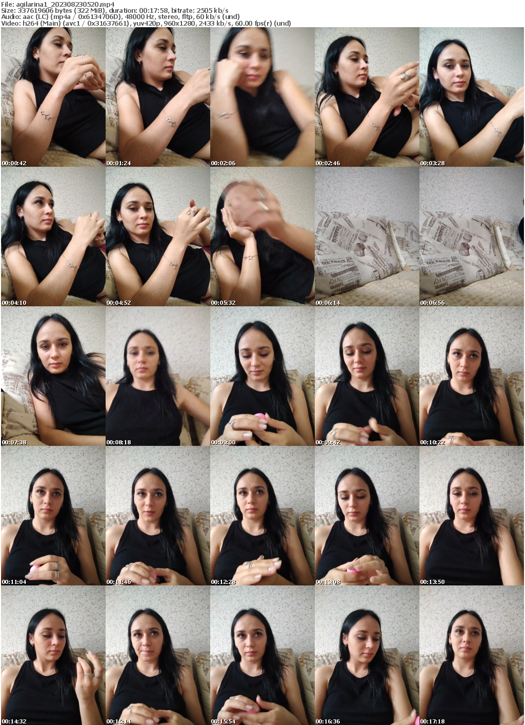 Preview thumb from agilarina1 on 2023-08-23 @ bongacams