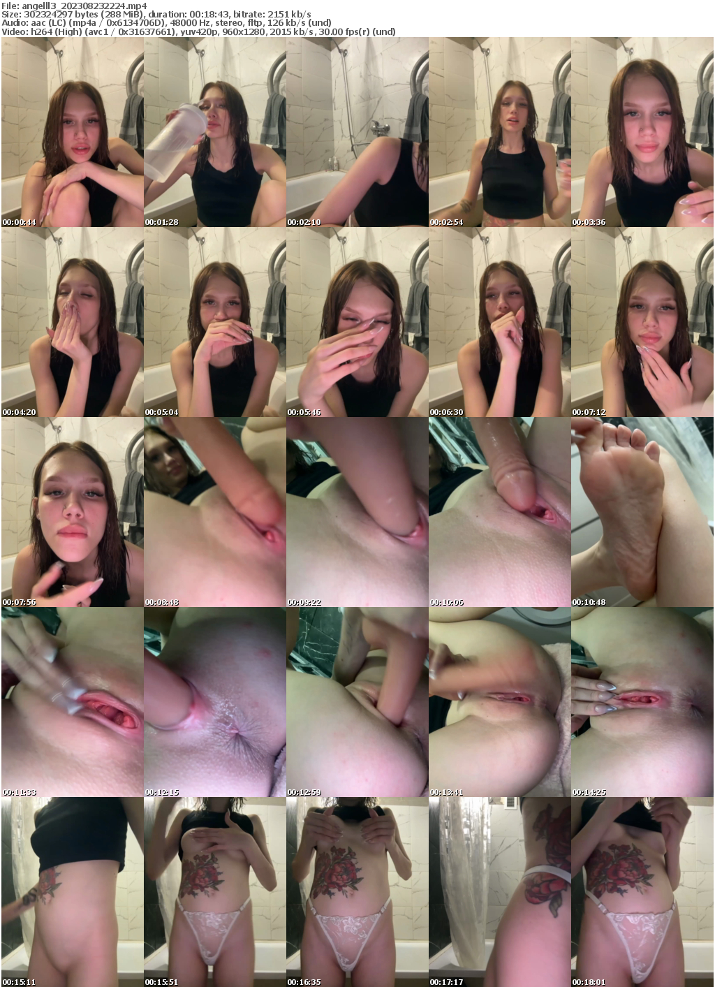 Preview thumb from angelll3 on 2023-08-23 @ bongacams