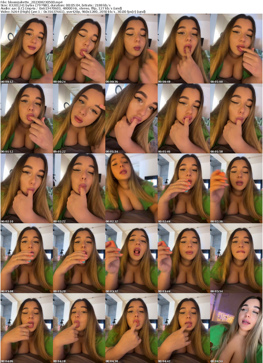 Preview thumb from bloomjuliette on 2023-08-23 @ bongacams