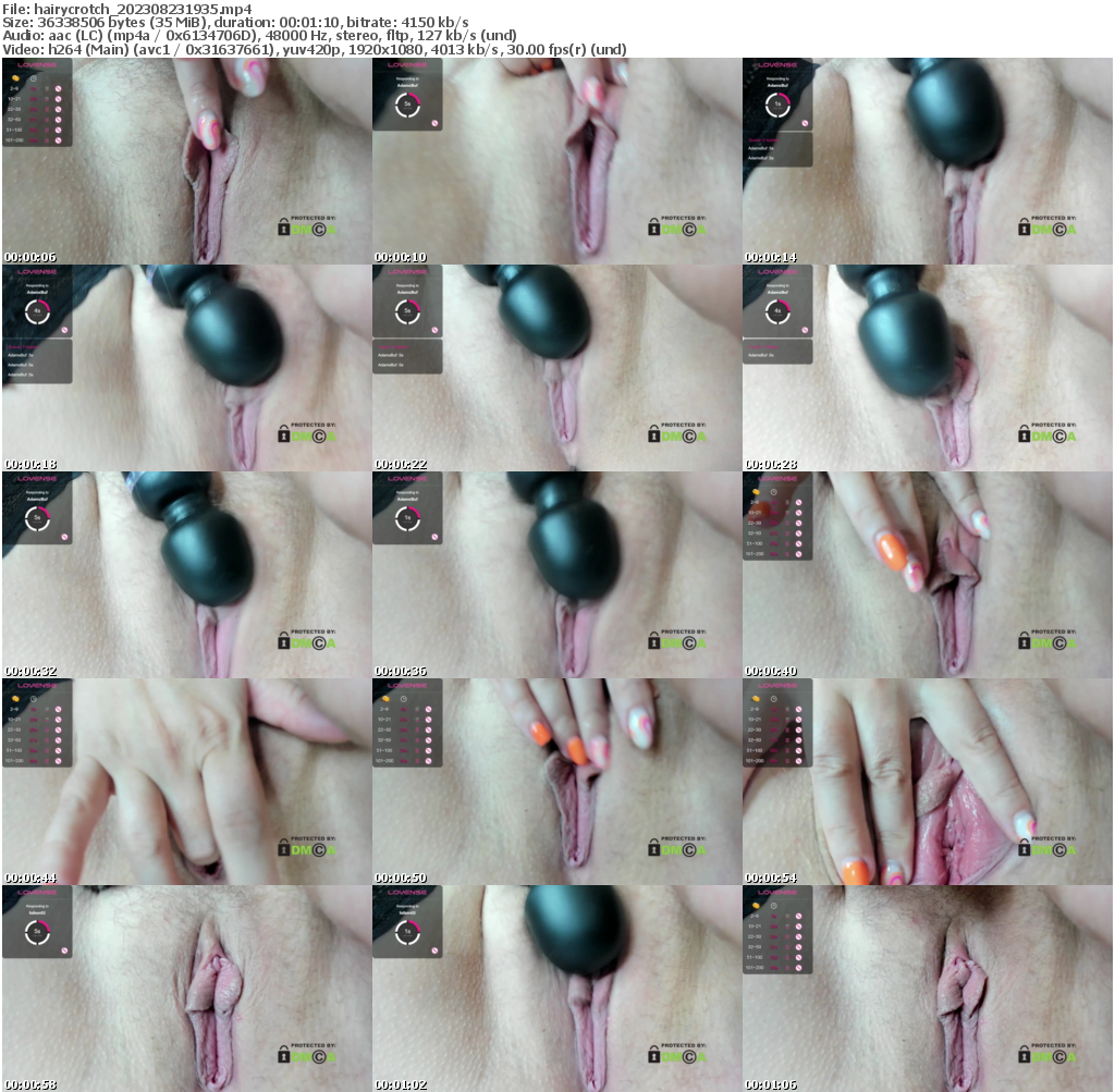 Preview thumb from hairycrotch on 2023-08-23 @ bongacams