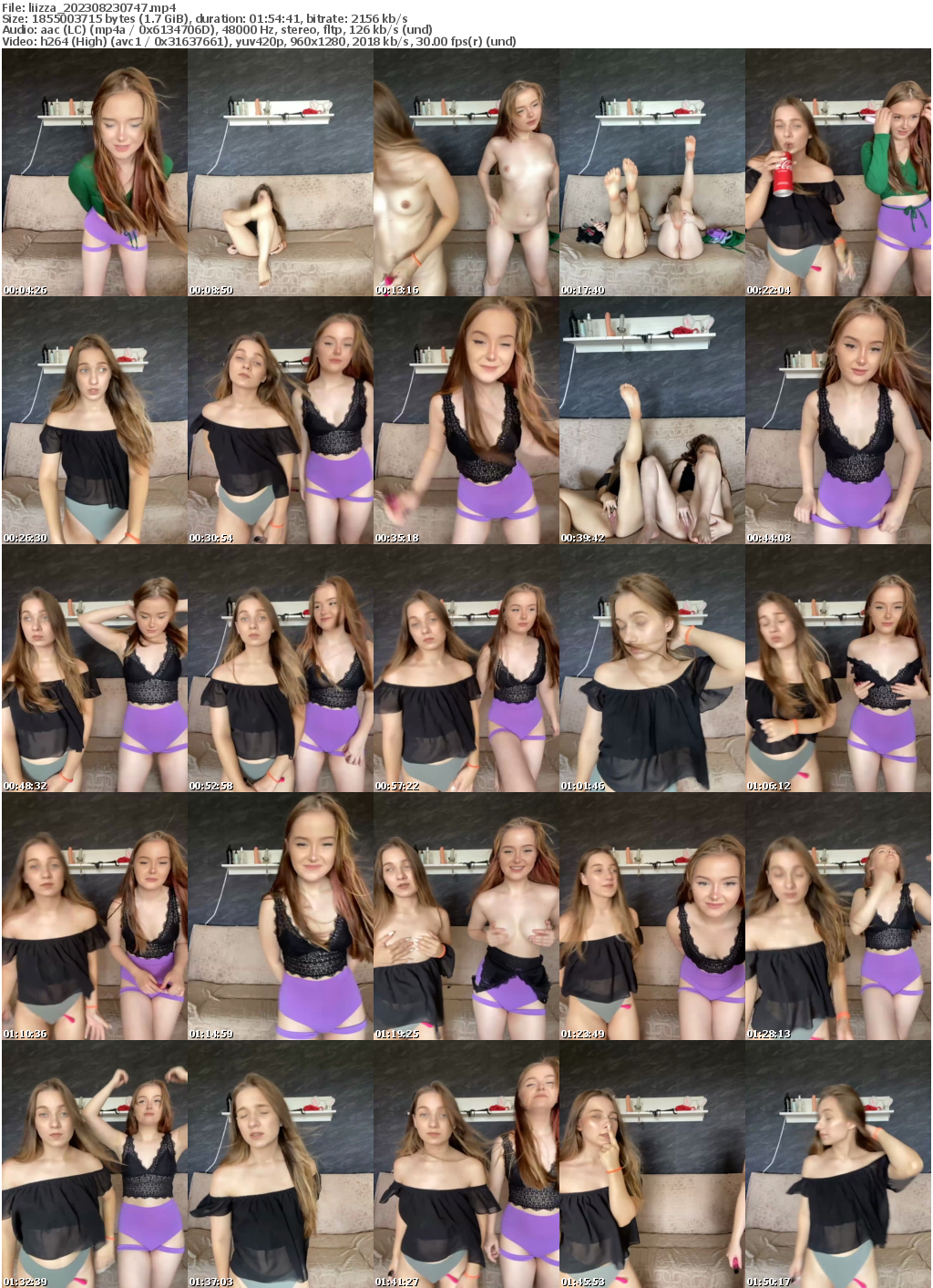 Preview thumb from liizza on 2023-08-23 @ bongacams