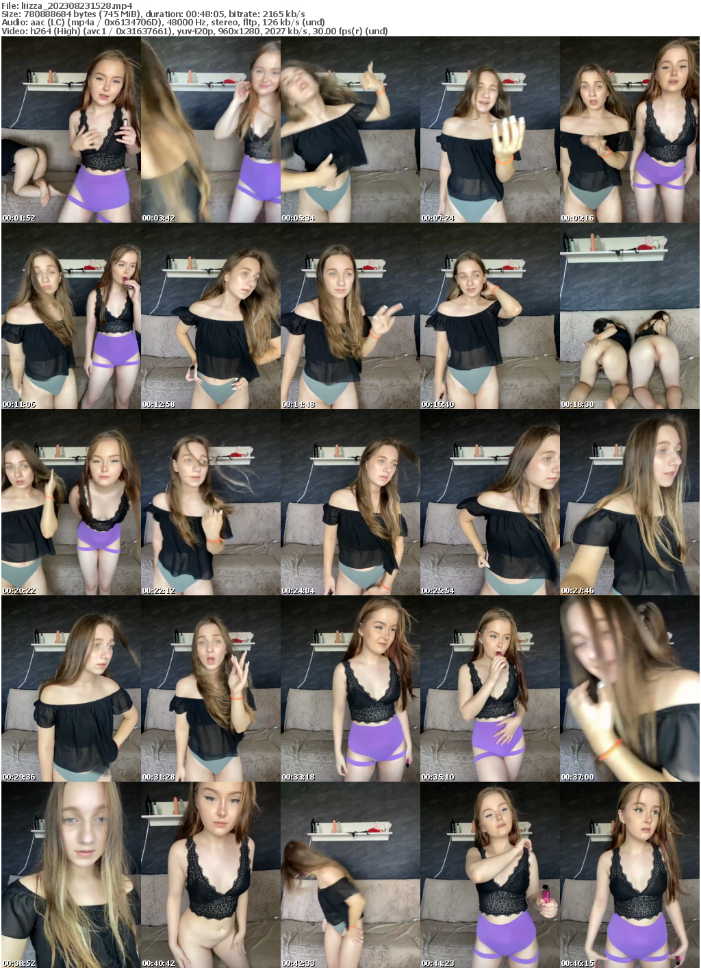 Preview thumb from liizza on 2023-08-23 @ bongacams