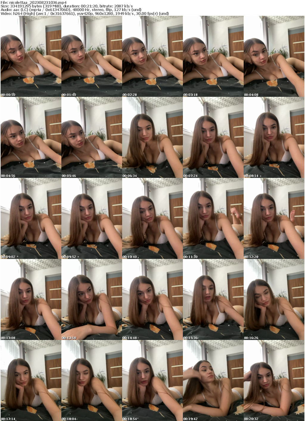 Preview thumb from nicolettaa on 2023-08-23 @ bongacams