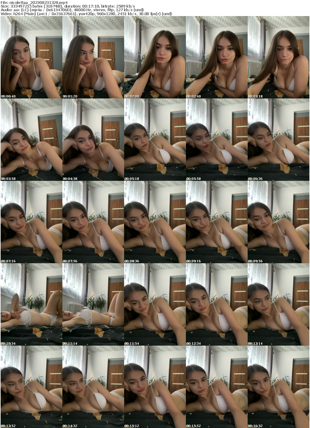 Preview thumb from nicolettaa on 2023-08-23 @ bongacams