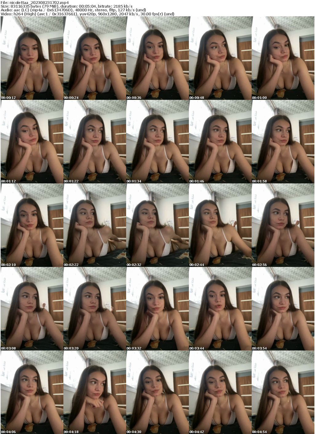 Preview thumb from nicolettaa on 2023-08-23 @ bongacams