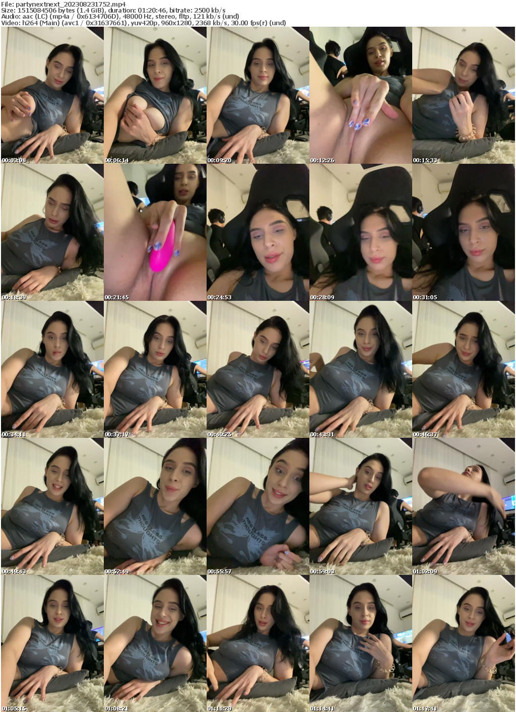 Preview thumb from partynextnext on 2023-08-23 @ bongacams