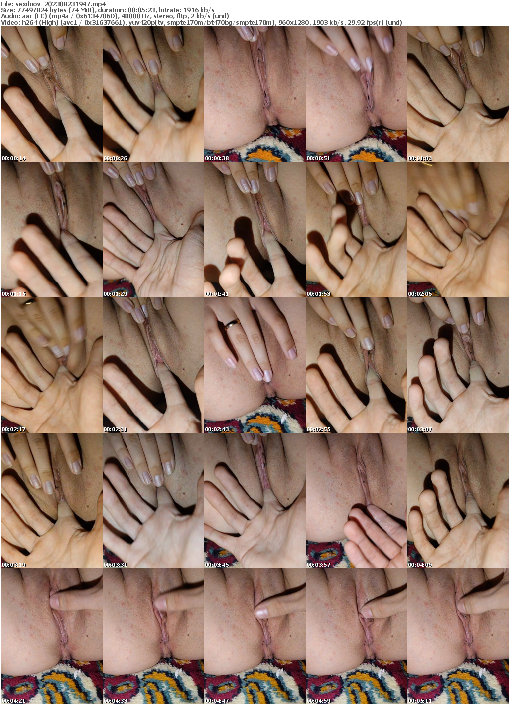 Preview thumb from sexiloov on 2023-08-23 @ bongacams