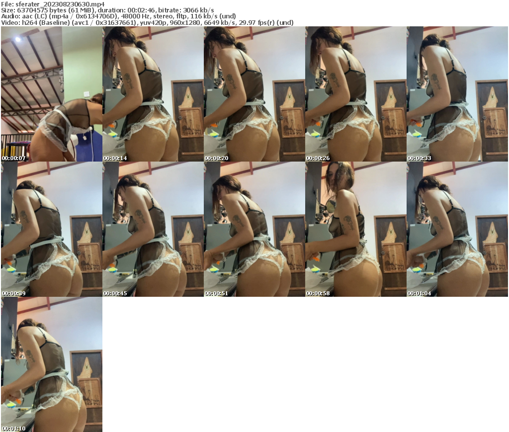 Preview thumb from sferater on 2023-08-23 @ bongacams