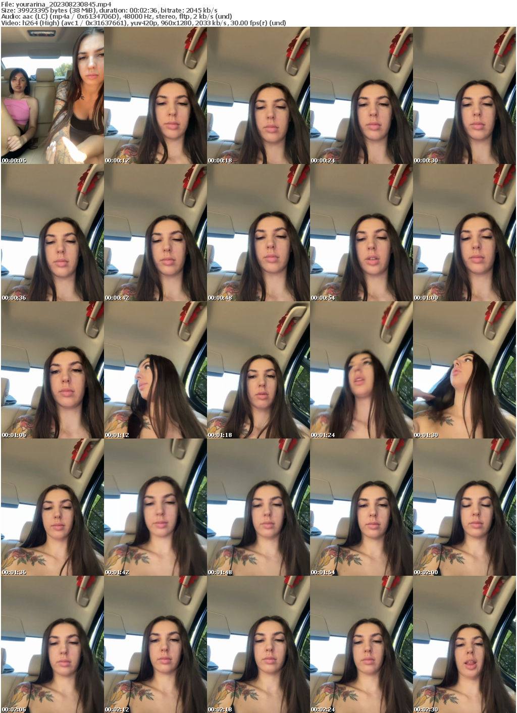 Preview thumb from yourarina on 2023-08-23 @ bongacams