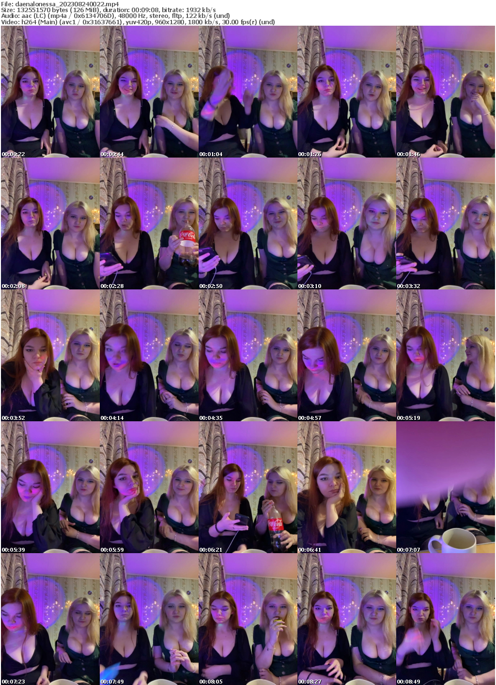 Preview thumb from daenalonessa on 2023-08-24 @ bongacams