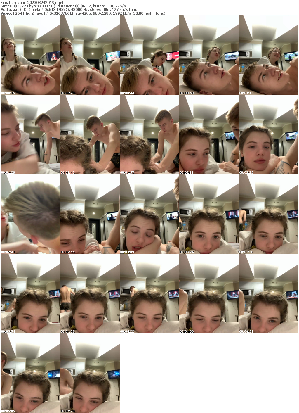 Preview thumb from harricum on 2023-08-24 @ bongacams