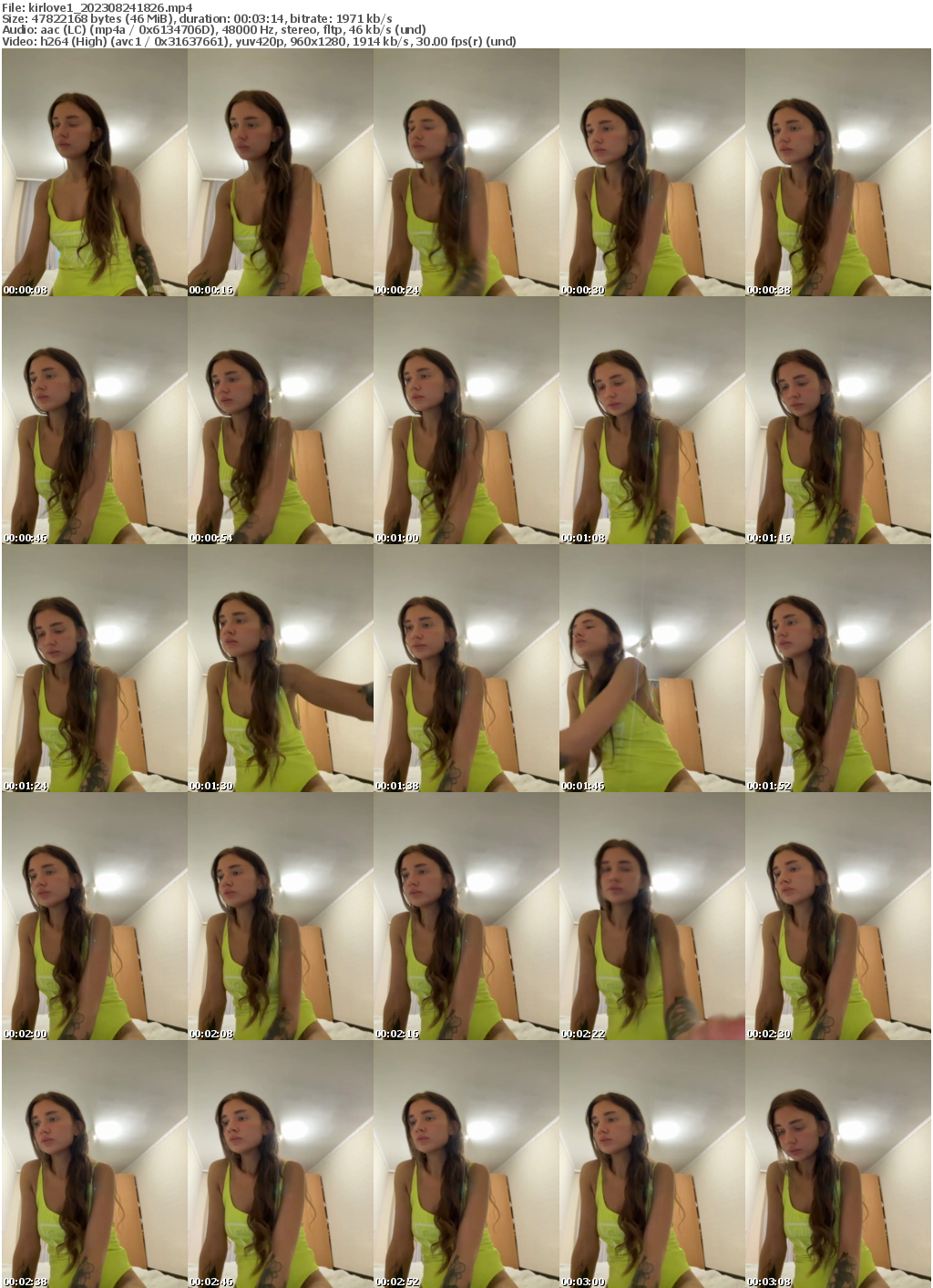 Preview thumb from kirlove1 on 2023-08-24 @ bongacams