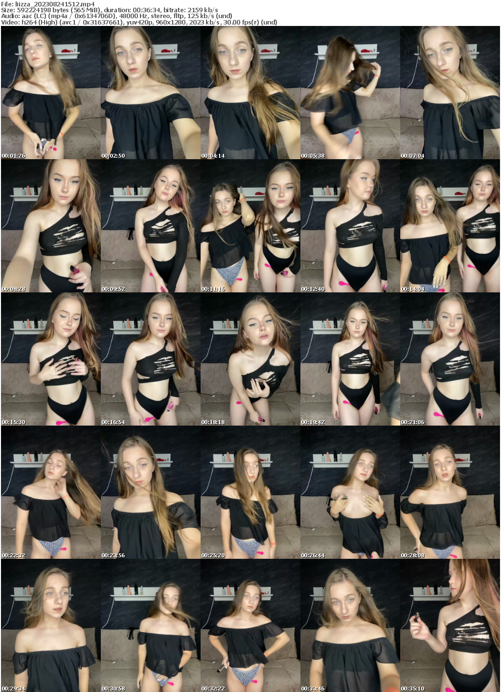 Preview thumb from liizza on 2023-08-24 @ bongacams