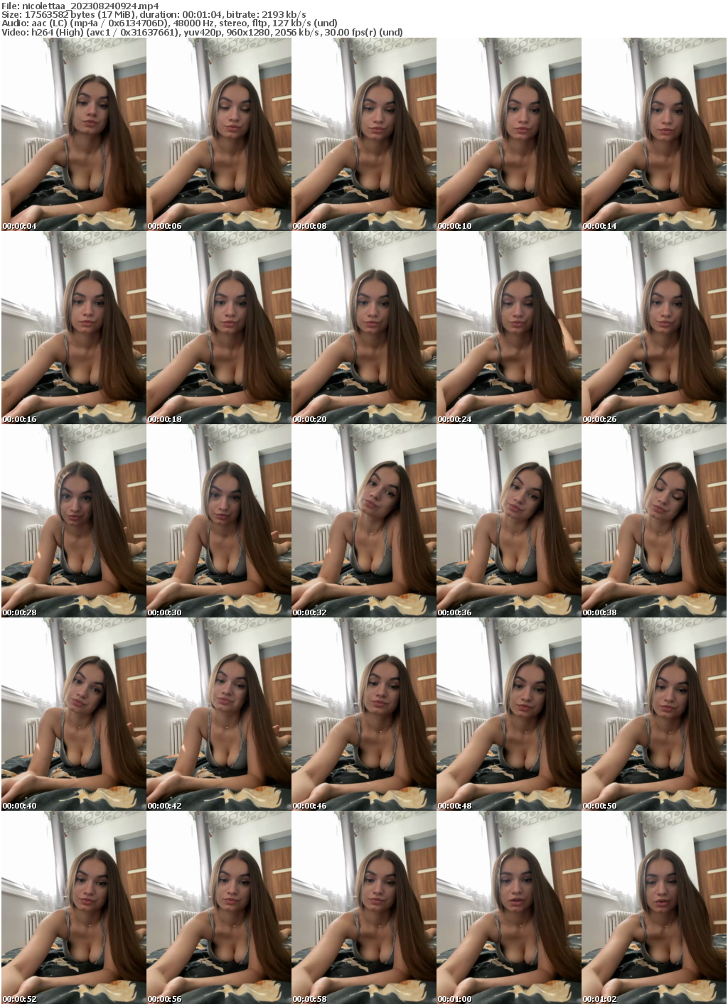 Preview thumb from nicolettaa on 2023-08-24 @ bongacams