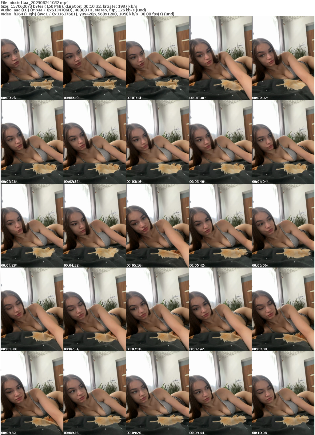 Preview thumb from nicolettaa on 2023-08-24 @ bongacams