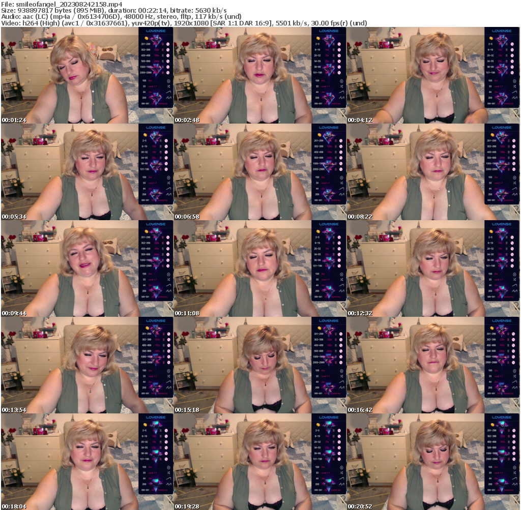 Preview thumb from smileofangel on 2023-08-24 @ bongacams