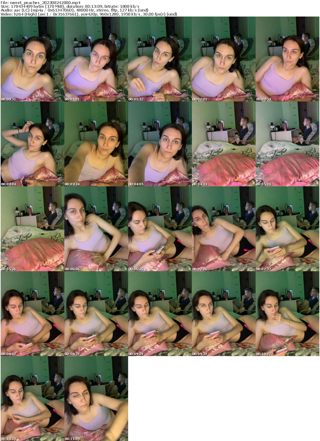 Preview thumb from sweet_peaches on 2023-08-24 @ bongacams