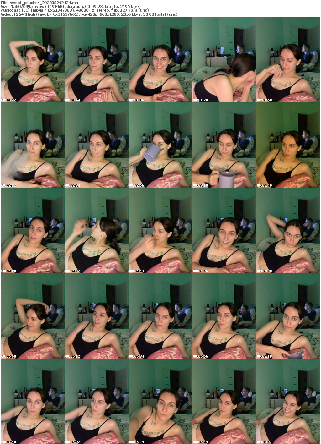 Preview thumb from sweet_peaches on 2023-08-24 @ bongacams