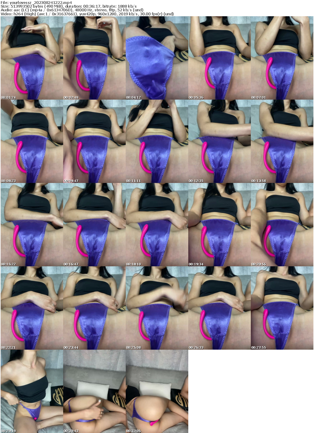 Preview thumb from yourlovessz on 2023-08-24 @ bongacams