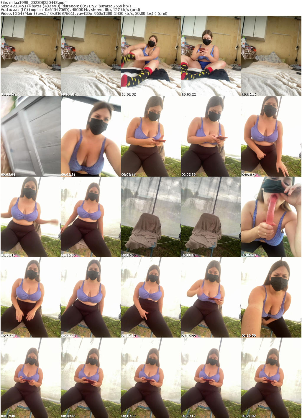 Preview thumb from milaa1998 on 2023-08-25 @ bongacams