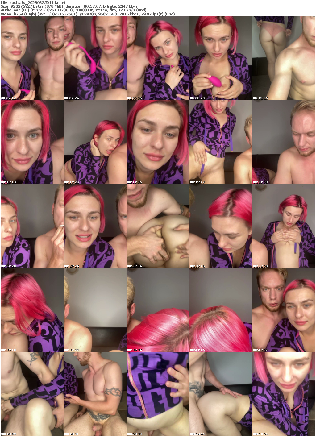 Preview thumb from soulcats on 2023-08-25 @ bongacams