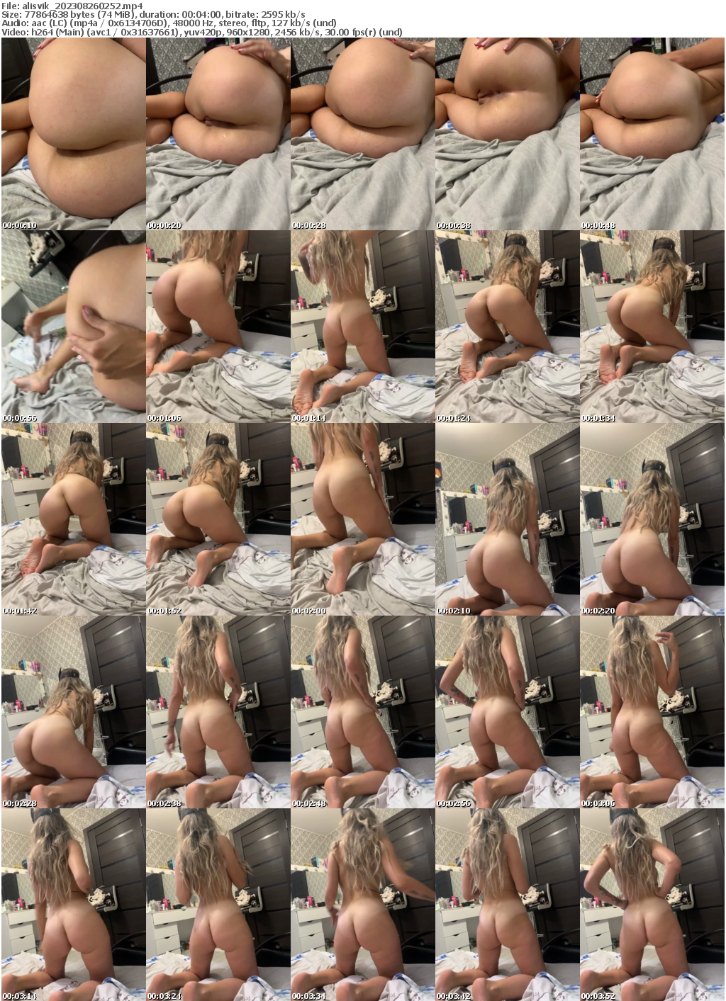 Preview thumb from alisvik on 2023-08-26 @ bongacams