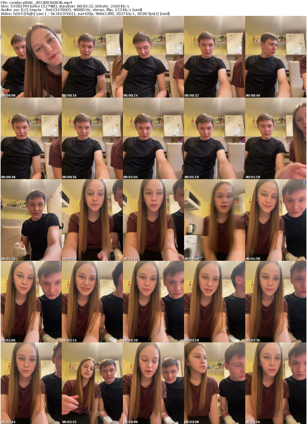 Preview thumb from candycat666 on 2023-08-26 @ bongacams