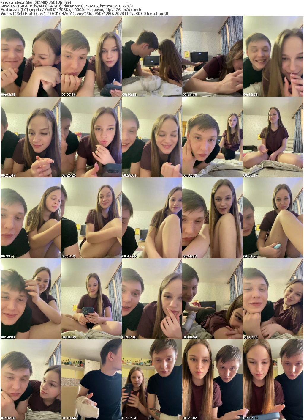 Preview thumb from candycat666 on 2023-08-26 @ bongacams