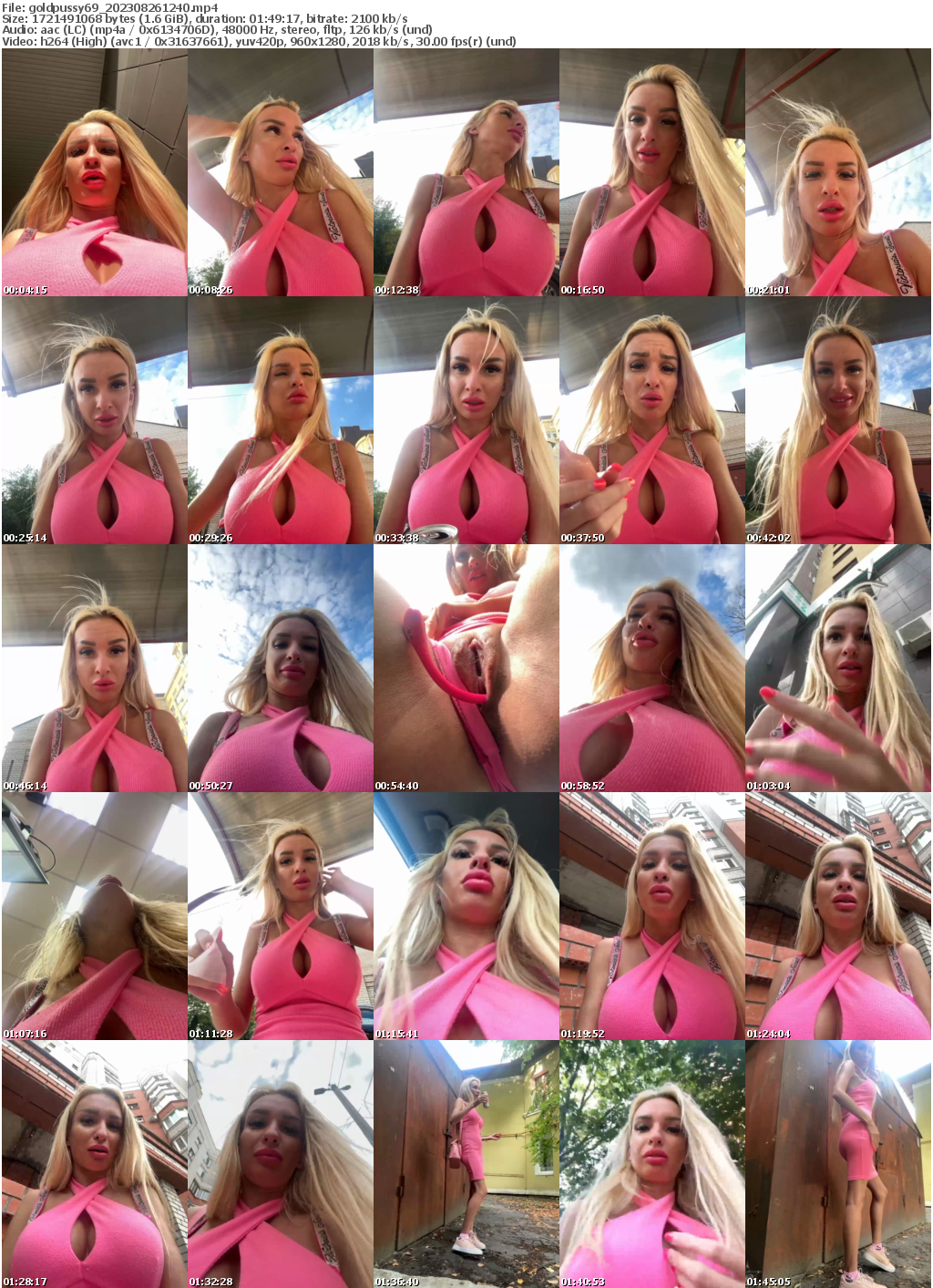 Preview thumb from goldpussy69 on 2023-08-26 @ bongacams