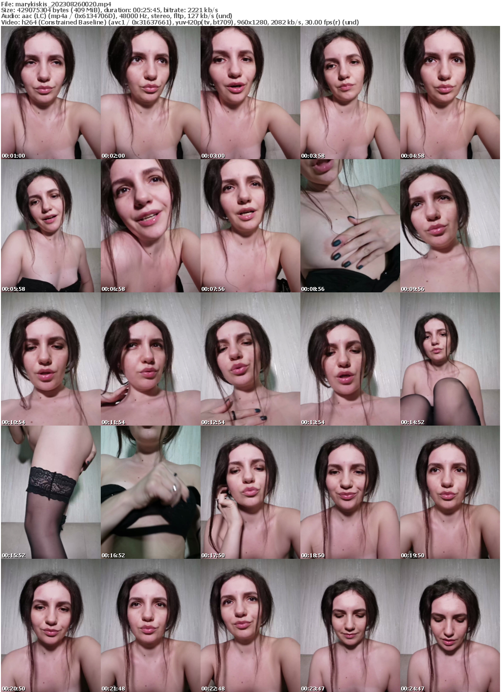 Preview thumb from marykiskis on 2023-08-26 @ bongacams