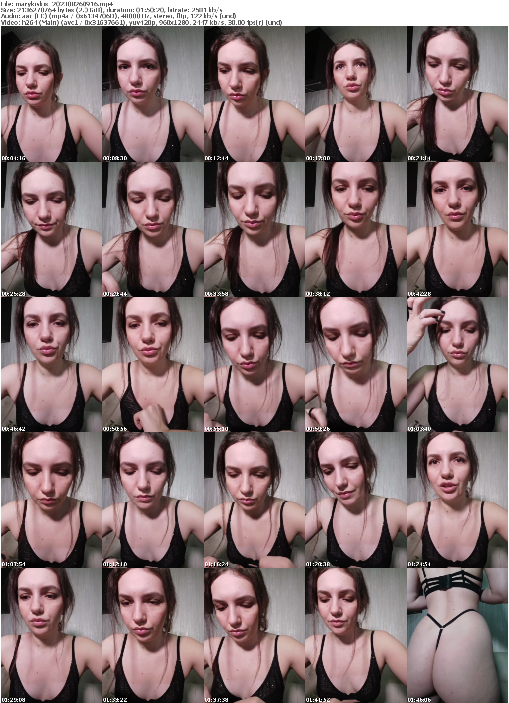 Preview thumb from marykiskis on 2023-08-26 @ bongacams